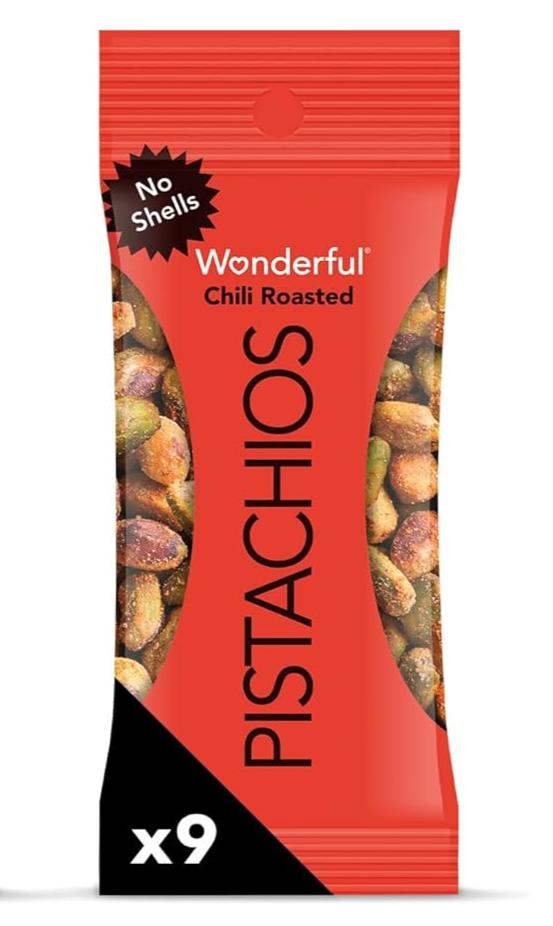 Wonderful Pistachios No Shells Chili Roasted 0.75oz