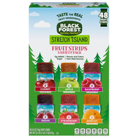 Black Forest Stretch Island Fruit Strips Variety Pack of 48