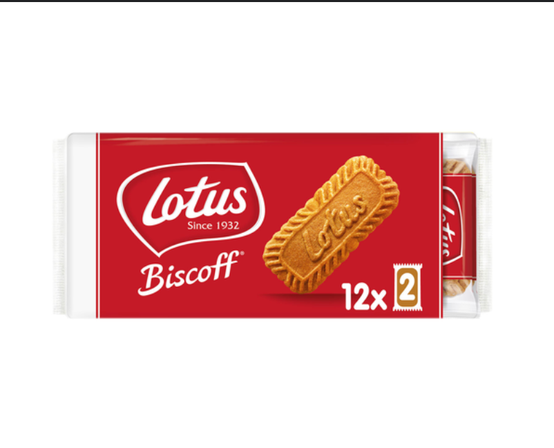 Lotus Biscoff Biscuit pack of 12 x 2 pieces