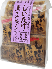 Morishiro Shitake Mushrooms Black Pepper Rice Cracker