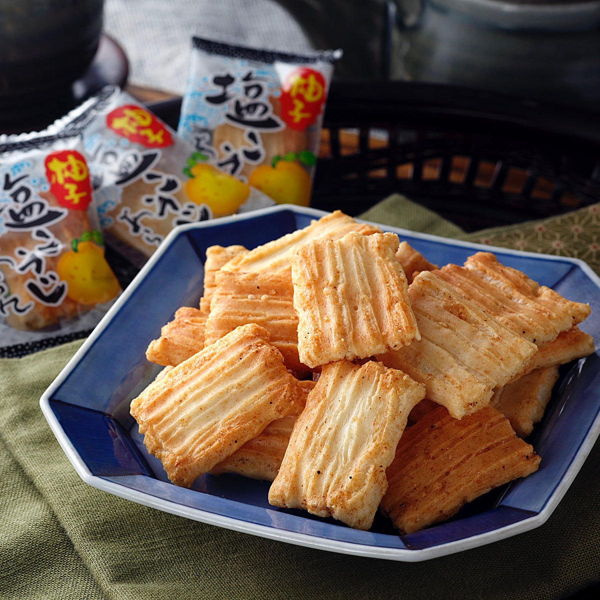 Morishiro Yuzu Shiokoji (Salted) Rice Cracker