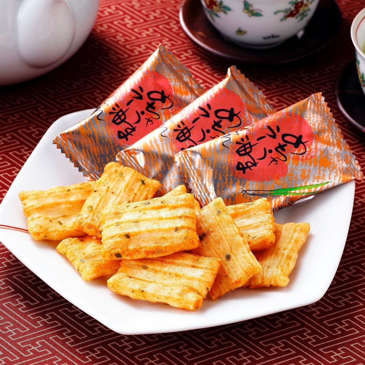 Morishiro Chili Oil & Roasted Spring Onion  Rice Cracker