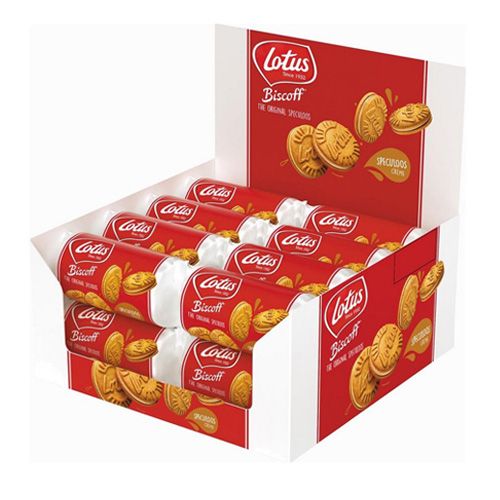 Lotus Biscoff Sandwich Biscuit Cream Speculoos 5pcs (Pack of 16)