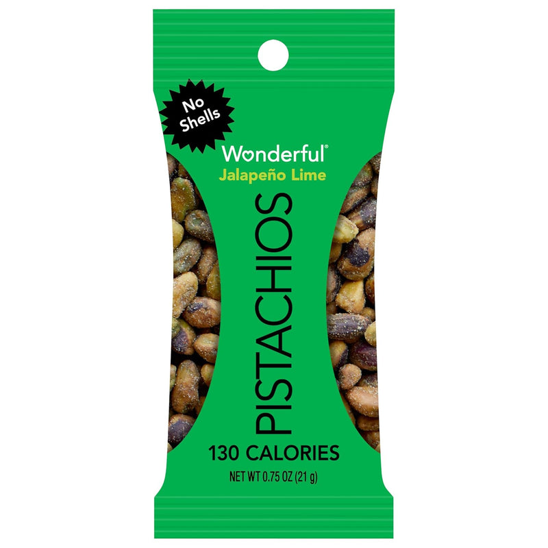 Wonderful Pistachios No Shells Jalapeño Lime 0.75oz (Pack of 14) (Jalapeno)